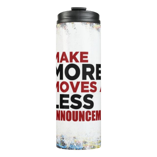 Bouteilles Isothermes Melanin noire poppin sista affirmation amour (Devant)