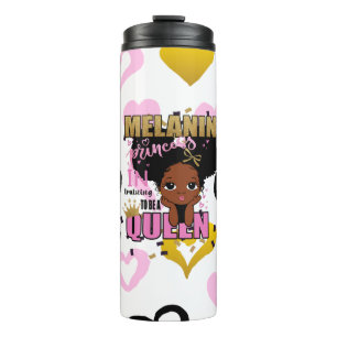 Bouteilles Isothermes Melanin Princess Training To Be Queen Lilibet Cade