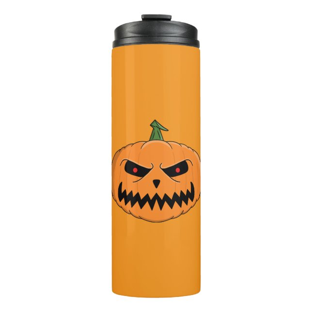 Bouteilles Isothermes Menacer Jack O'Lantern Halloween (Devant)