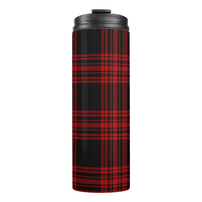 Bouteilles Isothermes Menzies Chasse Tartan Scottish Plaid Motif (Devant)