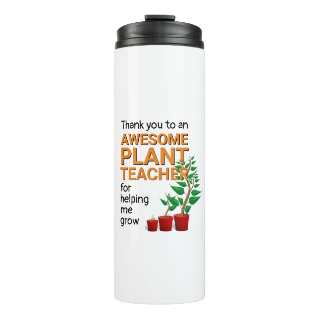 Bouteilles Isothermes Merci Awome Enseignant (Devant)