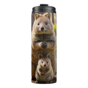 Bouteilles Isothermes Mère Et Bébé Quokka, Paruline Thermique