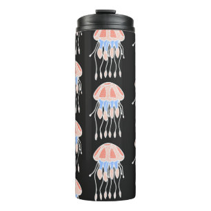 Bouteilles Isothermes Merveilleux vintage motif sans soudure de méduse.