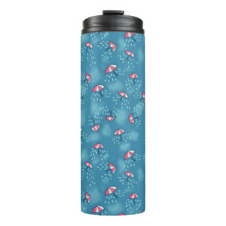 Bouteilles Isothermes Météo pluvieuse Parapluies amusantes
