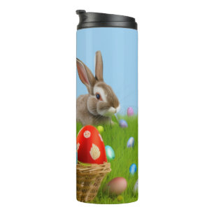 Bouteilles Isothermes Mignonne Bunnyfor Pâques pour une humeur positive