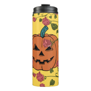 Bouteilles Isothermes Mikitiez halloween citrouille éffrayant octobre au