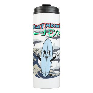 Bouteilles Isothermes Mikitiez surf windsurf monster menthe japonaise