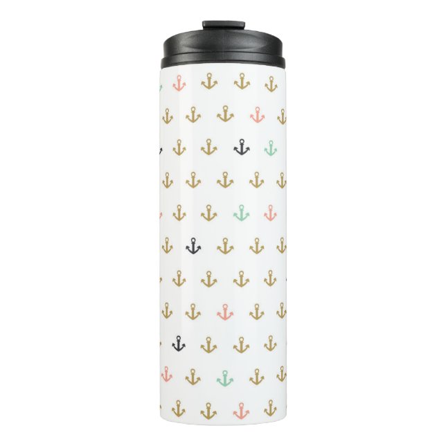 Bouteilles Isothermes Mini motif d'Ancre (Devant)