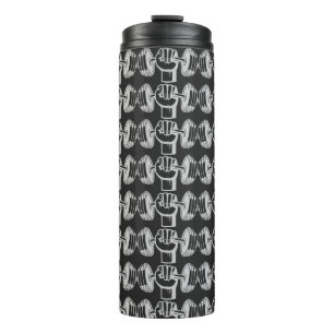 Bouteilles Isothermes Minimalist Golden Hand Lifting Dumbbell - Gym Stre