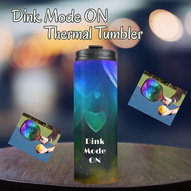 Bouteilles Isothermes Mode Dink activé Tumbler thermique (Créateur téléchargé)