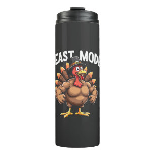 Bouteilles Isothermes Mode fête Drôle Thanksgiving Turquie Fitness Repas