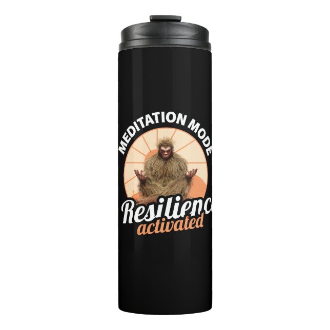 Bouteilles Isothermes Mode Méditation Bigfoot Résilience Activée (Devant)