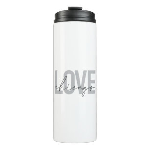Bouteilles Isothermes Moderne, cool, simple, minimal, design Love Chicag