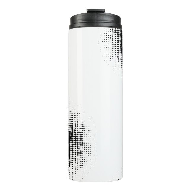 Bouteilles Isothermes Moderne, cool tendance abstrait points de demi-tei (Devant)