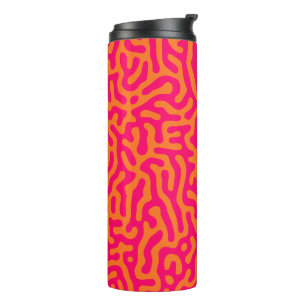 Bouteilles Isothermes Moderne fuchsia orange stylé 