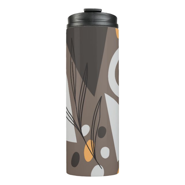 Bouteilles Isothermes Moderne simple forme un design motif sans soudure. (Devant)