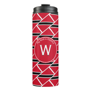 Bouteilles Isothermes Moderne TRINIDAD Mon Dieu est fidèle MONOGRAM Pers