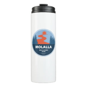 Bouteilles Isothermes Molalla Wild Et Rivière Pittoresque