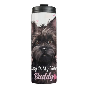 Bouteilles Isothermes Mon Chien Affenpinscher Est Mon Valentin Personnal