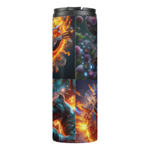Bouteilles Isothermes Monde de Kaos Tights
