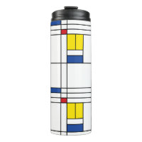 Mondrian II Minimum De Stijl Modern Art Design