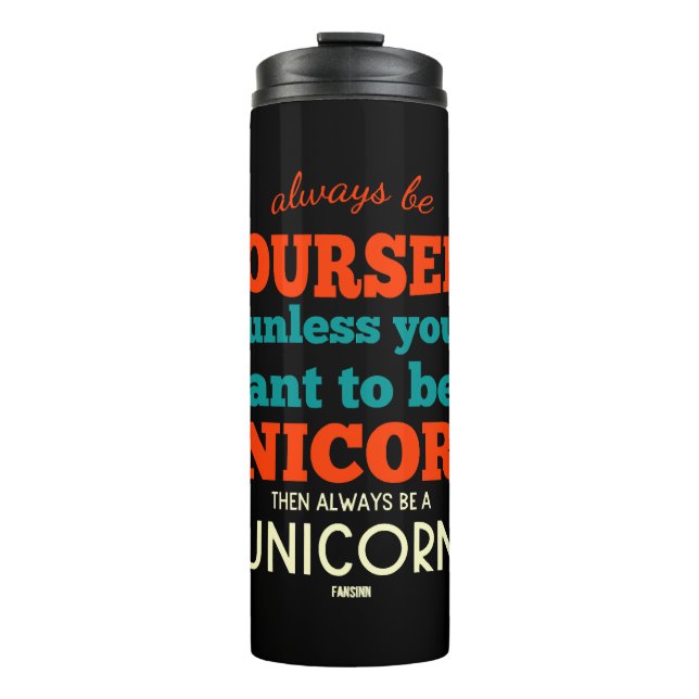 Bouteilles Isothermes Monicorne cheval créatures mythiques Pony Unicorn (Devant)
