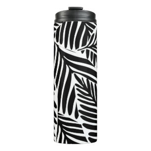 Bouteilles Isothermes Monochrome Jungle Motif géométrique sans couture