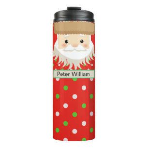 Bouteilles Isothermes Monogram Cute Père Noël fête Noël