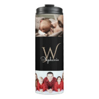 Monogramme 10 photo Collage noir