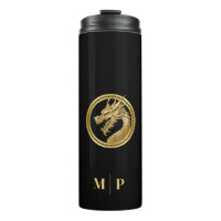 Monogramme Gold Dragon