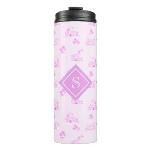 Bouteilles Isothermes Monogramme Motif de l'orignal de campagne mignonne