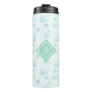 Bouteilles Isothermes Monogramme Motif de l'orignal de campagne mignonne