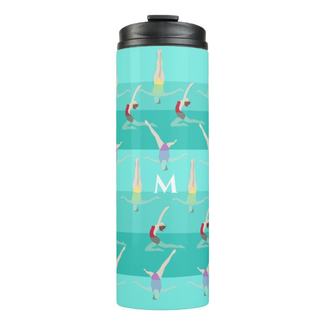 Bouteilles Isothermes Monogramme Natation artistique (Devant)