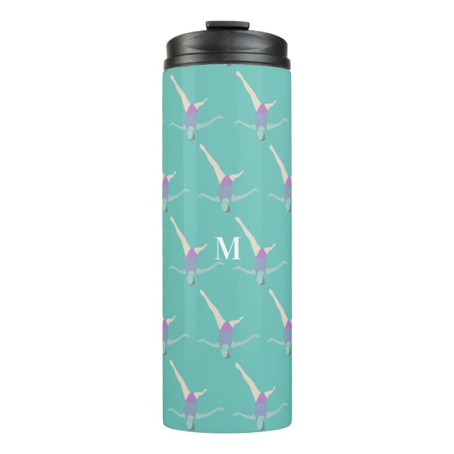 Bouteilles Isothermes Monogramme Natation artistique (Devant)