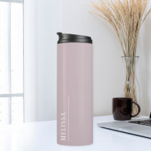 monogramme personnalisé, mauve moderne