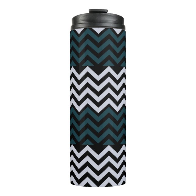 Bouteilles Isothermes Monogramme Rustique Groovy Chic (Devant)
