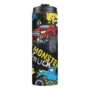 Bouteilles Isothermes Monster Car : Abstrait Motif enfant