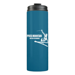 Bouteilles Isothermes Montagne Cypress Colombie-Britannique Skieur
