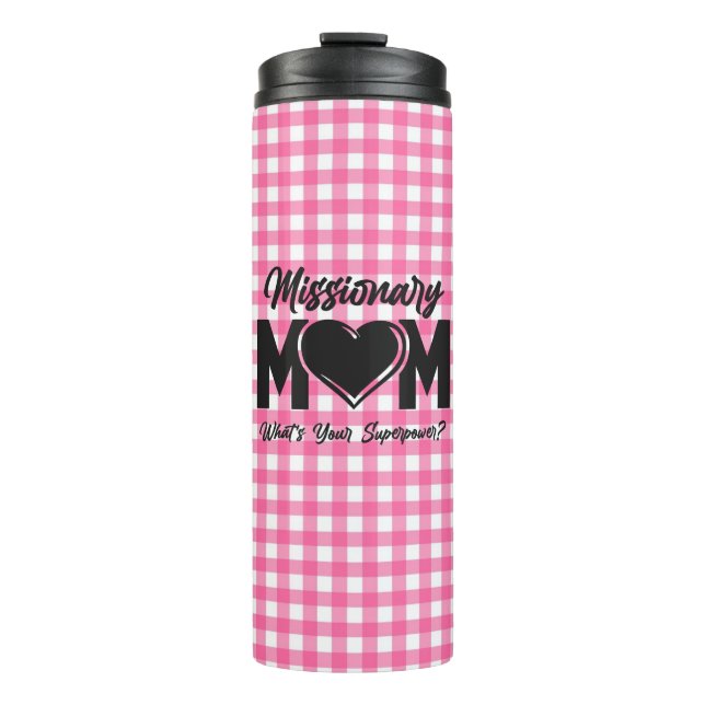 Bouteilles Isothermes Mormon Missionnaire Maman Thermal Tumbler Botte de (Devant)