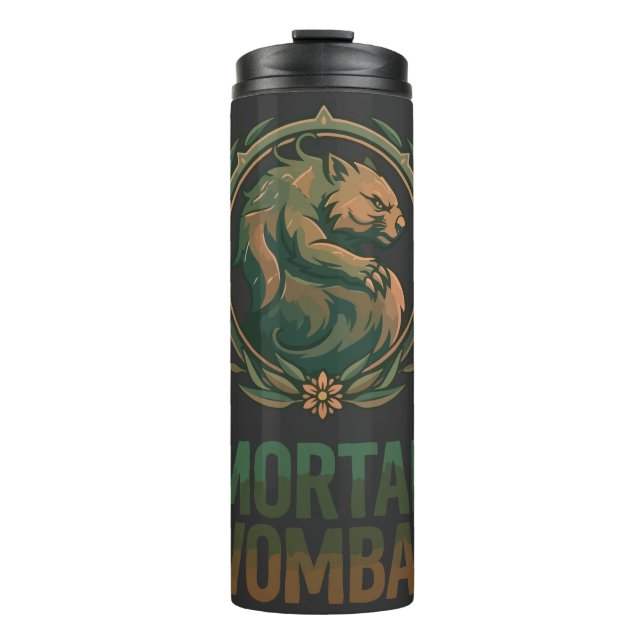 Bouteilles Isothermes Mortal Wombat (Devant)