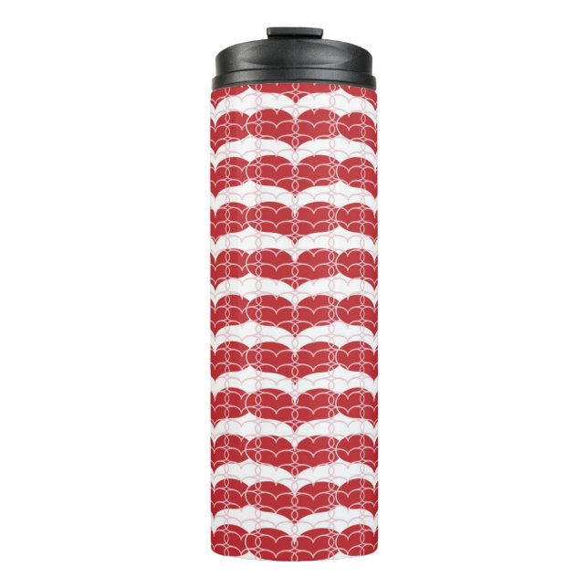 Bouteilles Isothermes Motif 2 de coeur (Devant)