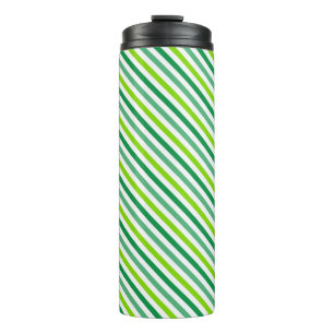 Bouteilles Isothermes Motif à rayures croisées pour la Saint-Patrick-546