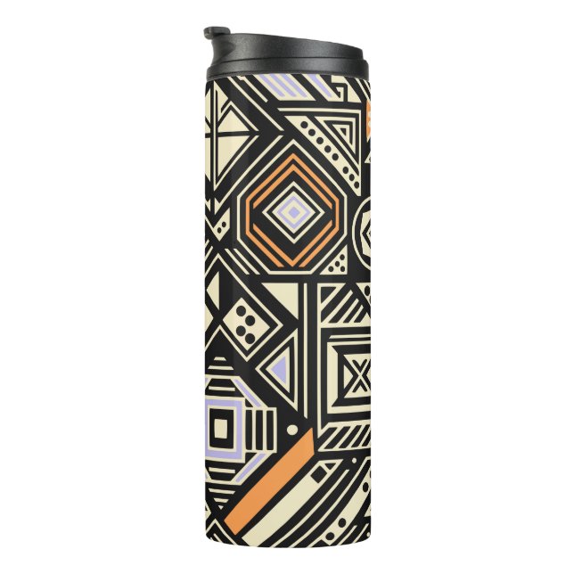 Bouteilles Isothermes motif Abstrait aux formes géométriques (Tourné sur la droite)