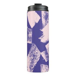 Bouteilles Isothermes motif Abstrait créatif transparent avec brosse str