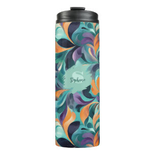 Bouteilles Isothermes Motif Abstrait et dynamique inspiré par Paisley