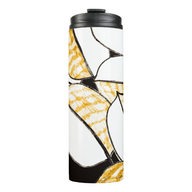 Bouteilles Isothermes Motif abstrait moderne sans faille avec col créati (Devant)