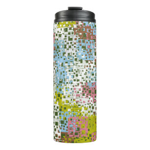 Bouteilles Isothermes motif Abstrait sans soudure. Peintures du printemp