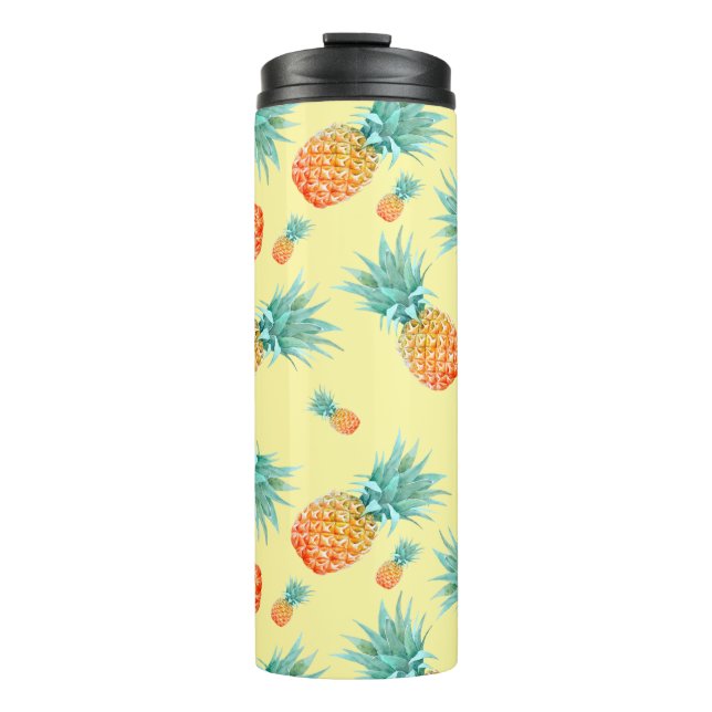 Bouteilles Isothermes Motif ananas (Devant)