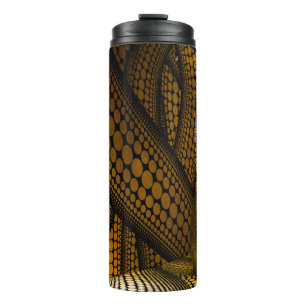 Bouteilles Isothermes Motif arrière et jaune
