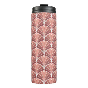 Bouteilles Isothermes Motif Art Déco sans couture. ba minimaliste vintag